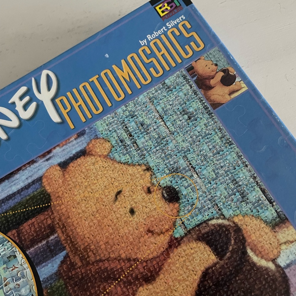 Winnie the Pooh Photomosaic Jigsaw Puzzle (1000 Pieces)